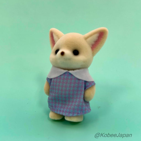 Sylvanian Park Ibaraido BABY FENNEC FOX 1 Japan Sylvanian Families