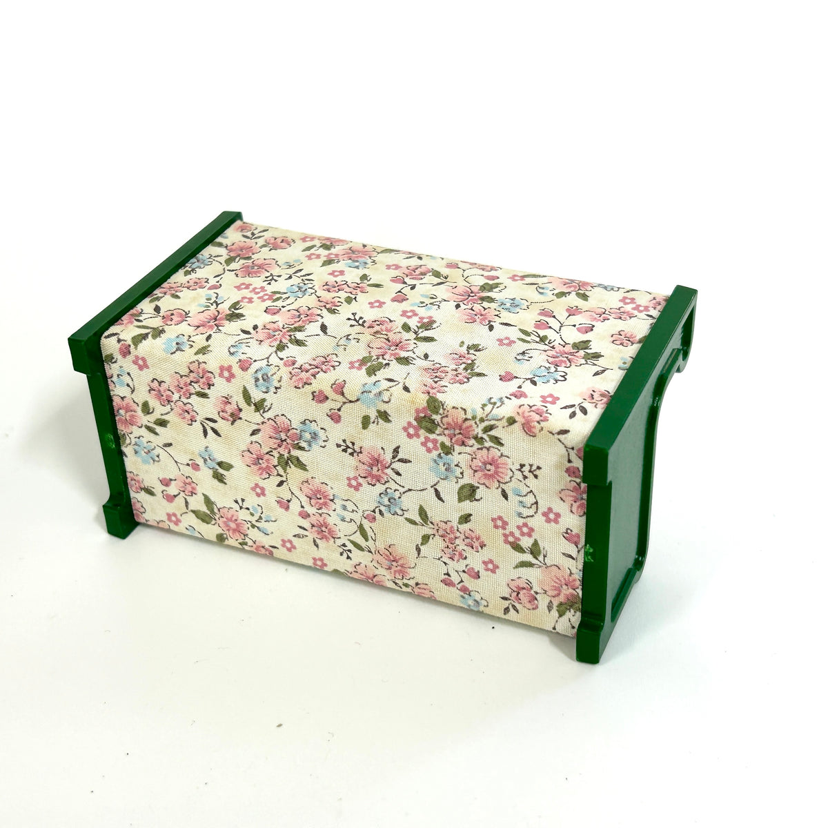 [used] Vintage Green Sofa 1985 KA-18 Sylvanian Families Calico Critters