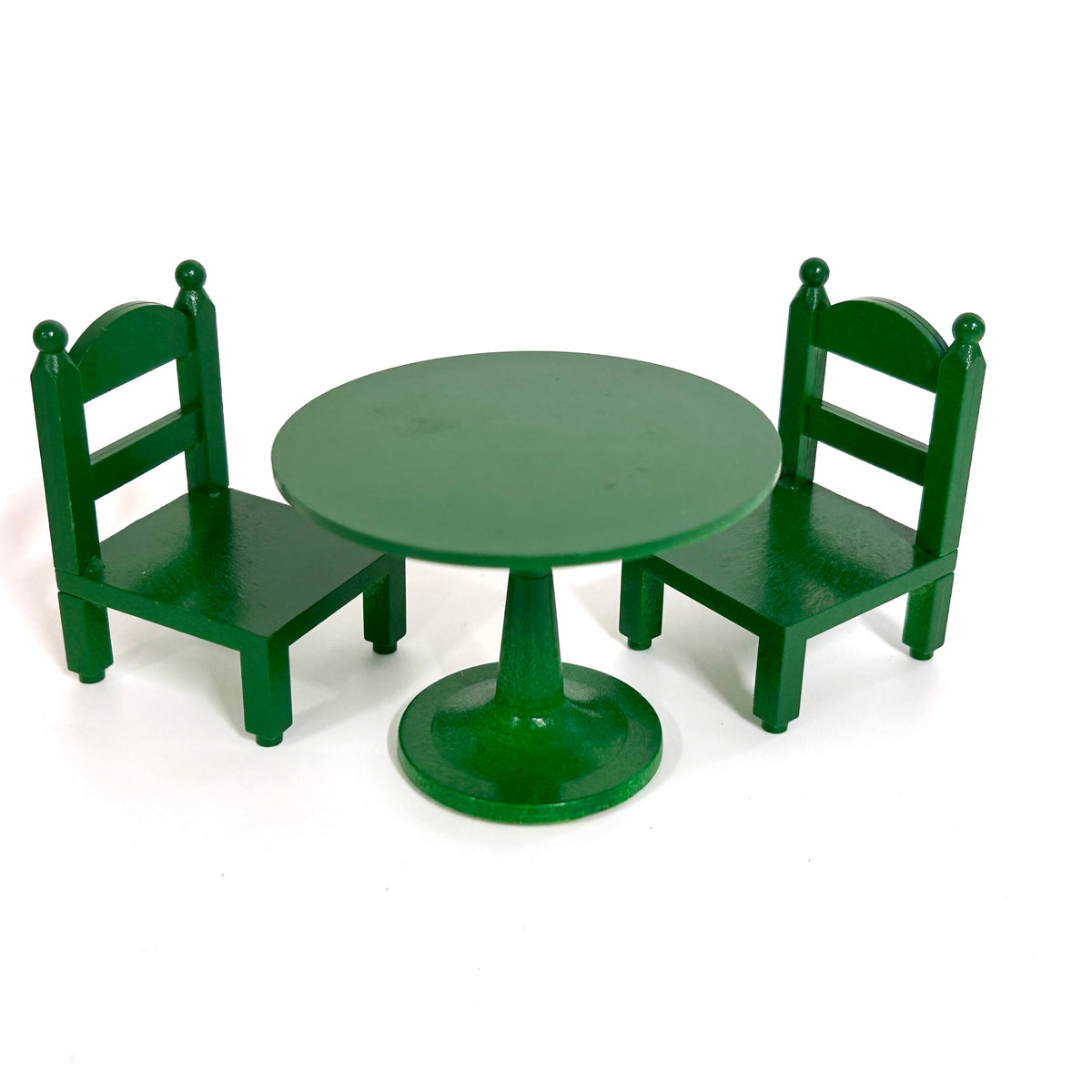 [used] Green Round Table Set KA-02 Sylvanian Families Calico Critters