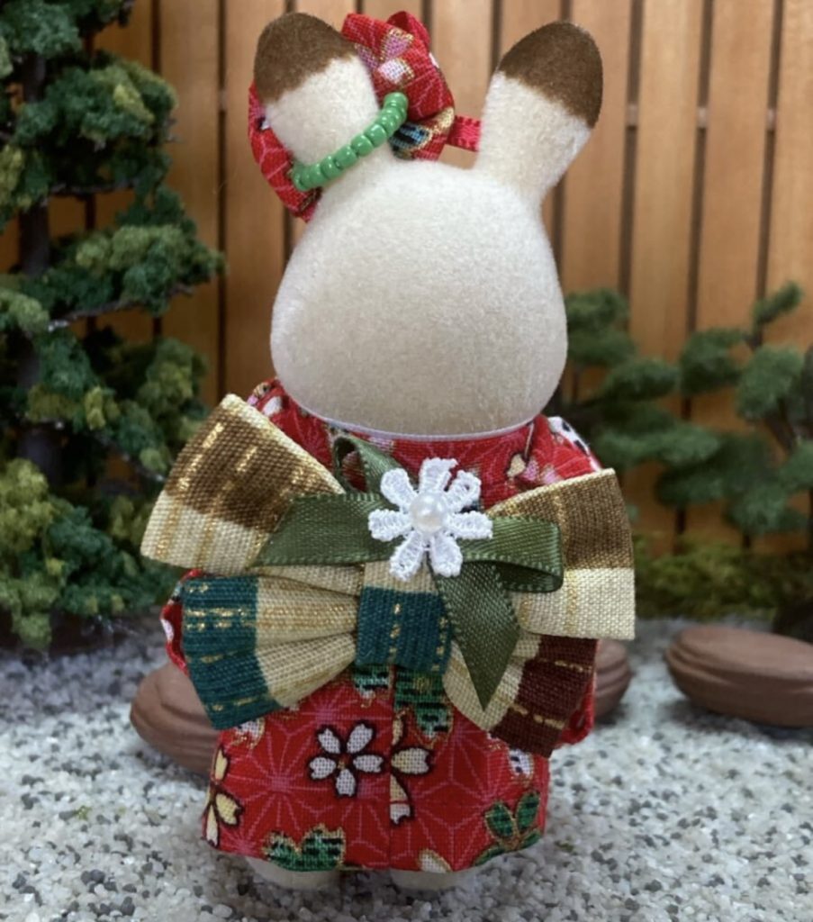 ريد كومونو للأم مصنوعة يدوياً