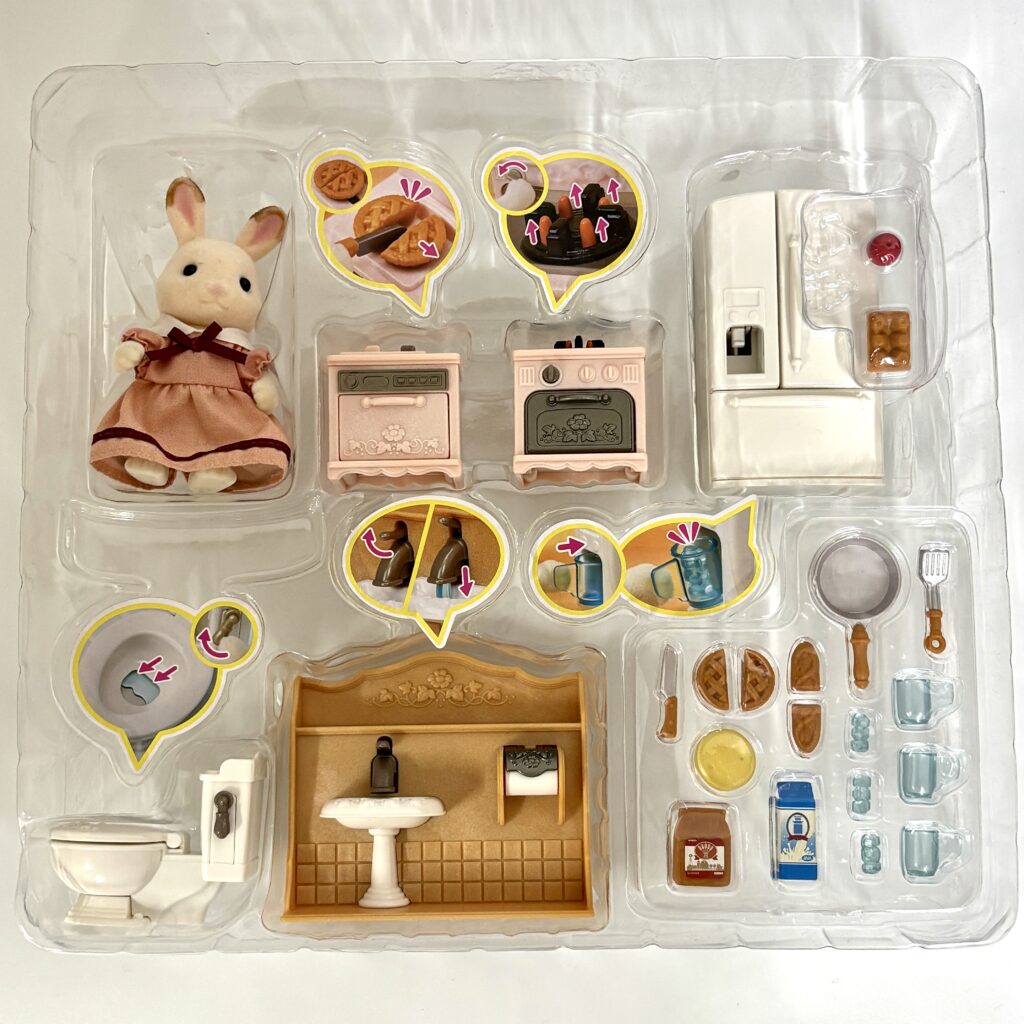 [used] A Box Of Fun Starter Furniture Set SE-203 Sylvanian Families Calico Critters