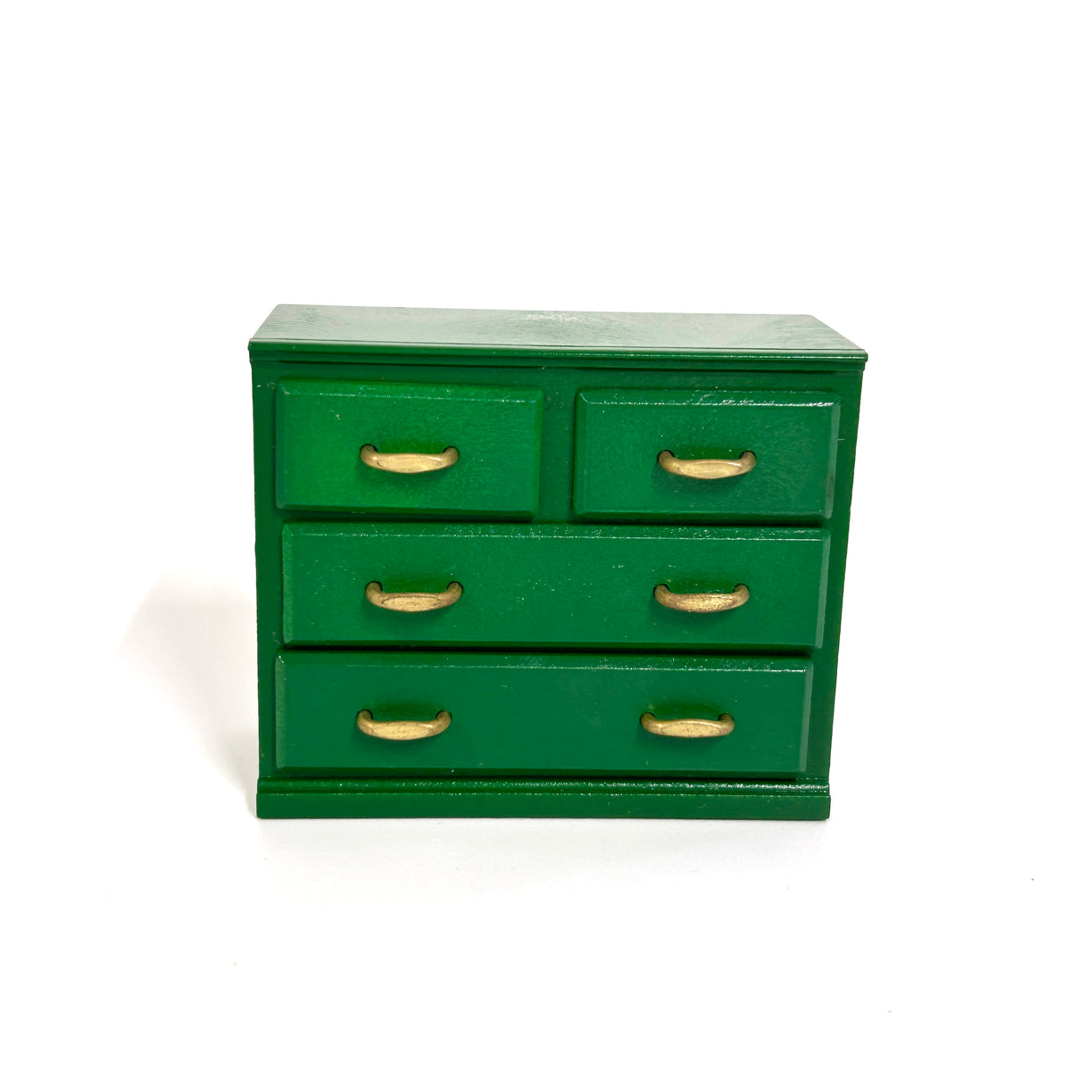 [used] Green Furniture Drawer Mirror 2004 KA-04 Sylvanian Families Calico Critters
