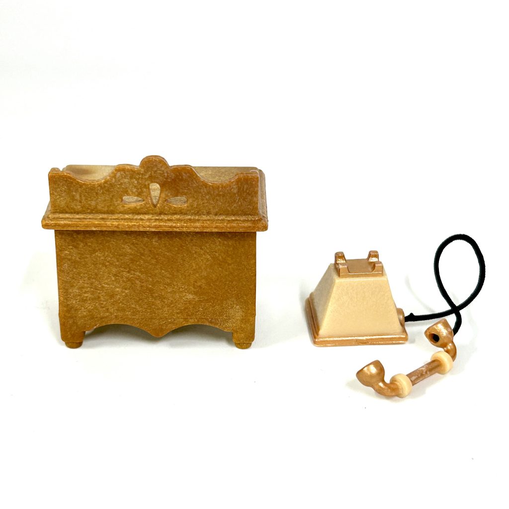 [used] Retro Telephone Set KA-501 Sylvanian Families Calico Critters