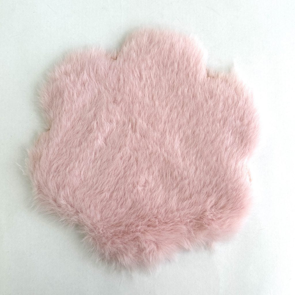 Tapis moelleux Rose Seria