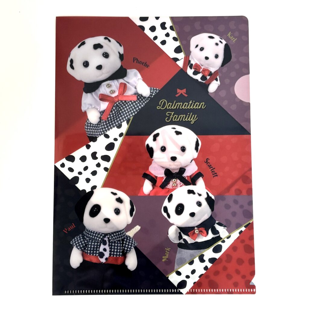 [used] Dalmatian Family File 40th Sylvanian Families Calico Critters