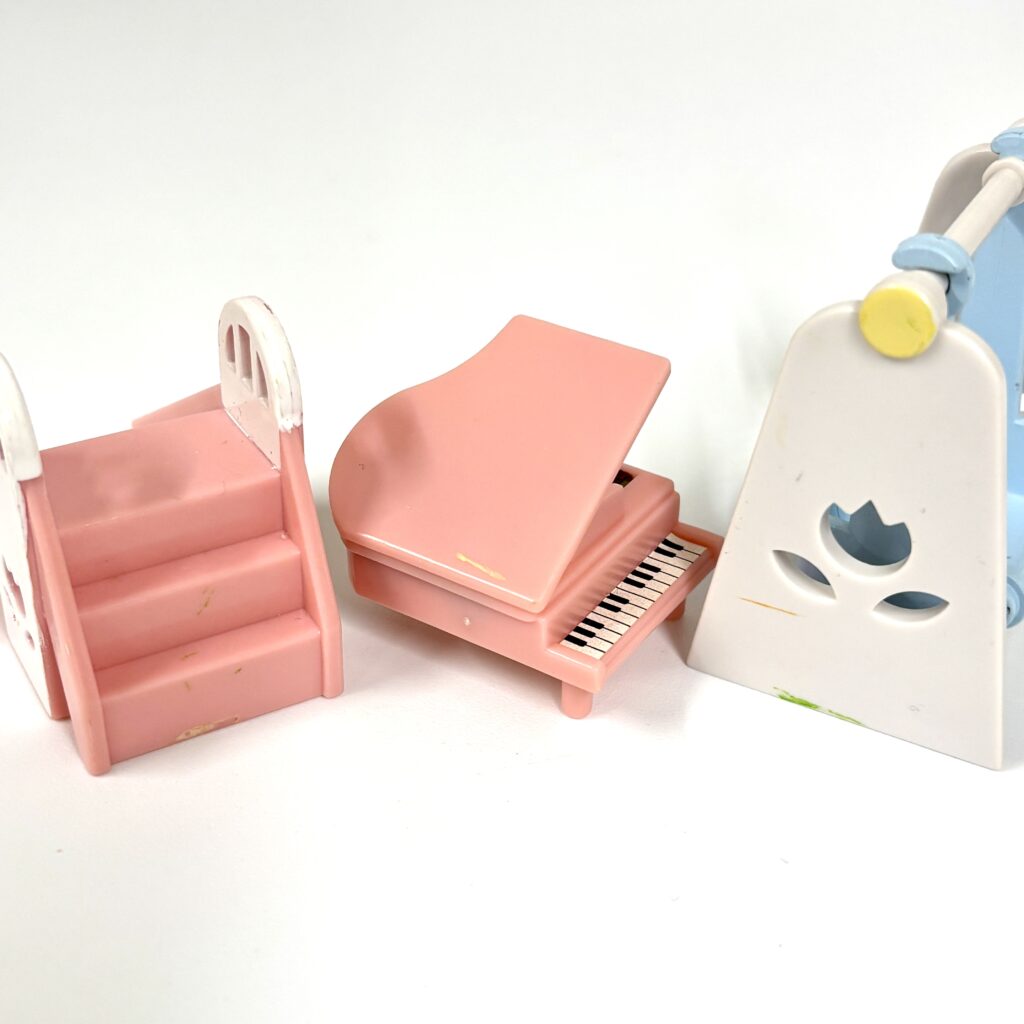 [used] Baby Play Set Sylvanian Families Calico Critters