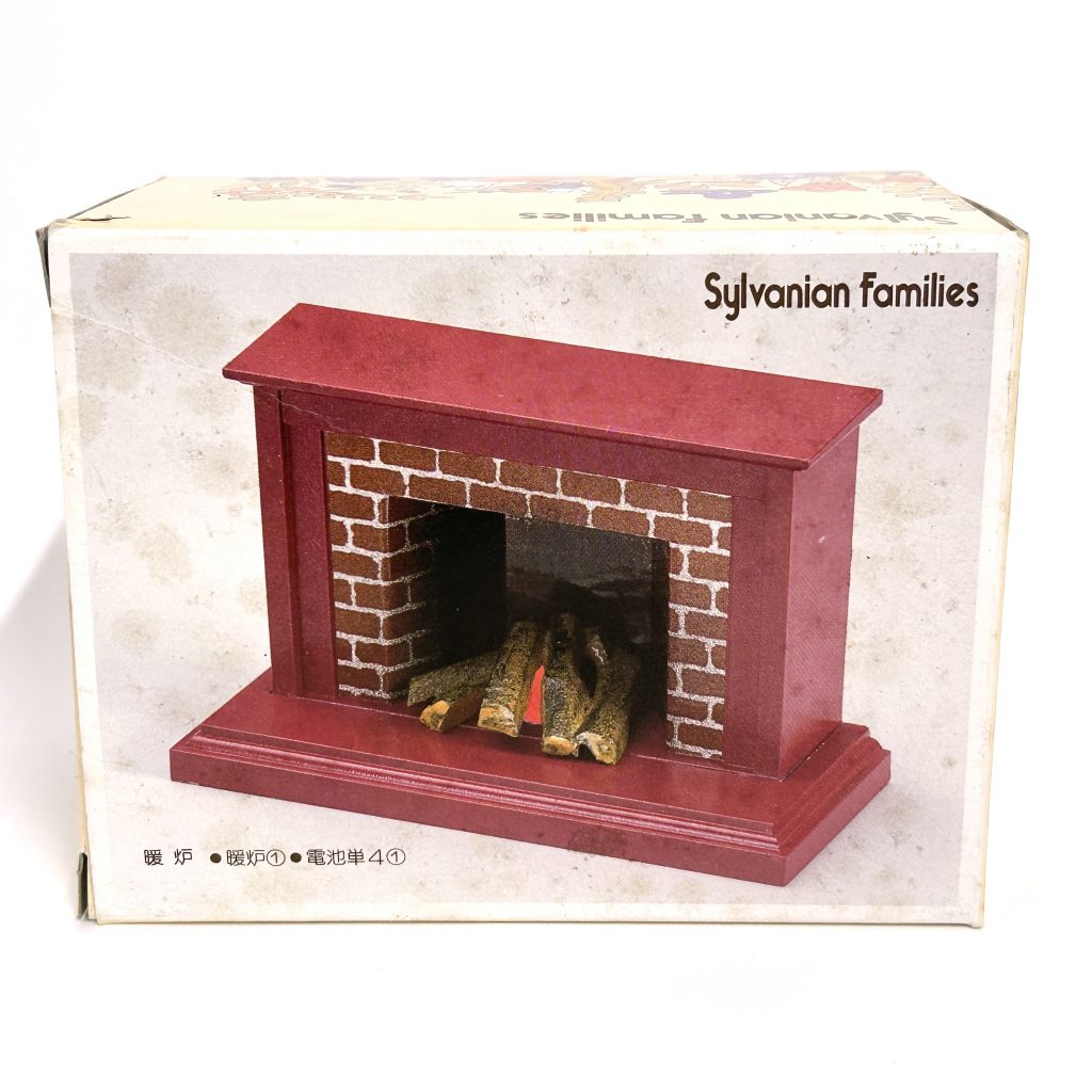 [used] Vintage Fireplace Set 1996 KA-77 Sylvanian Families Calico Critters