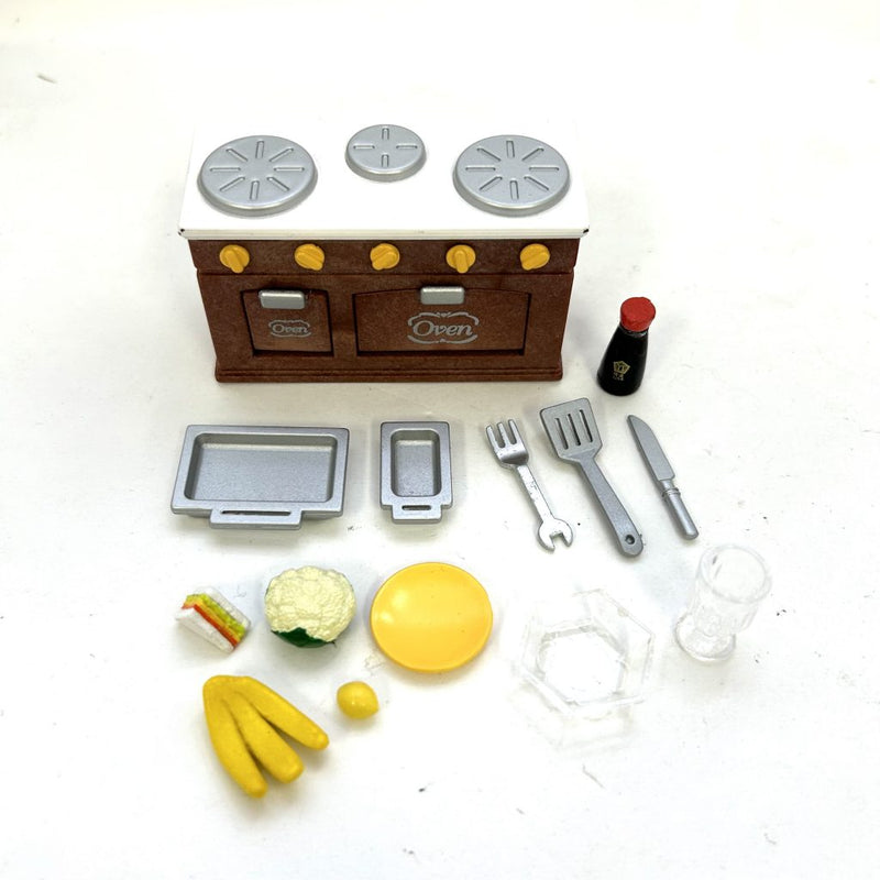 [Used] KITCHEN RELATED ITEMS Epoch Japan Sylvanian Families