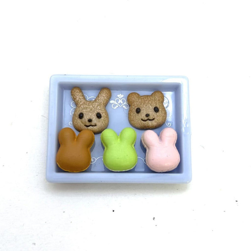 [Used] COOKIE AND TRAY SET Epoch Japan Sylvanian Families