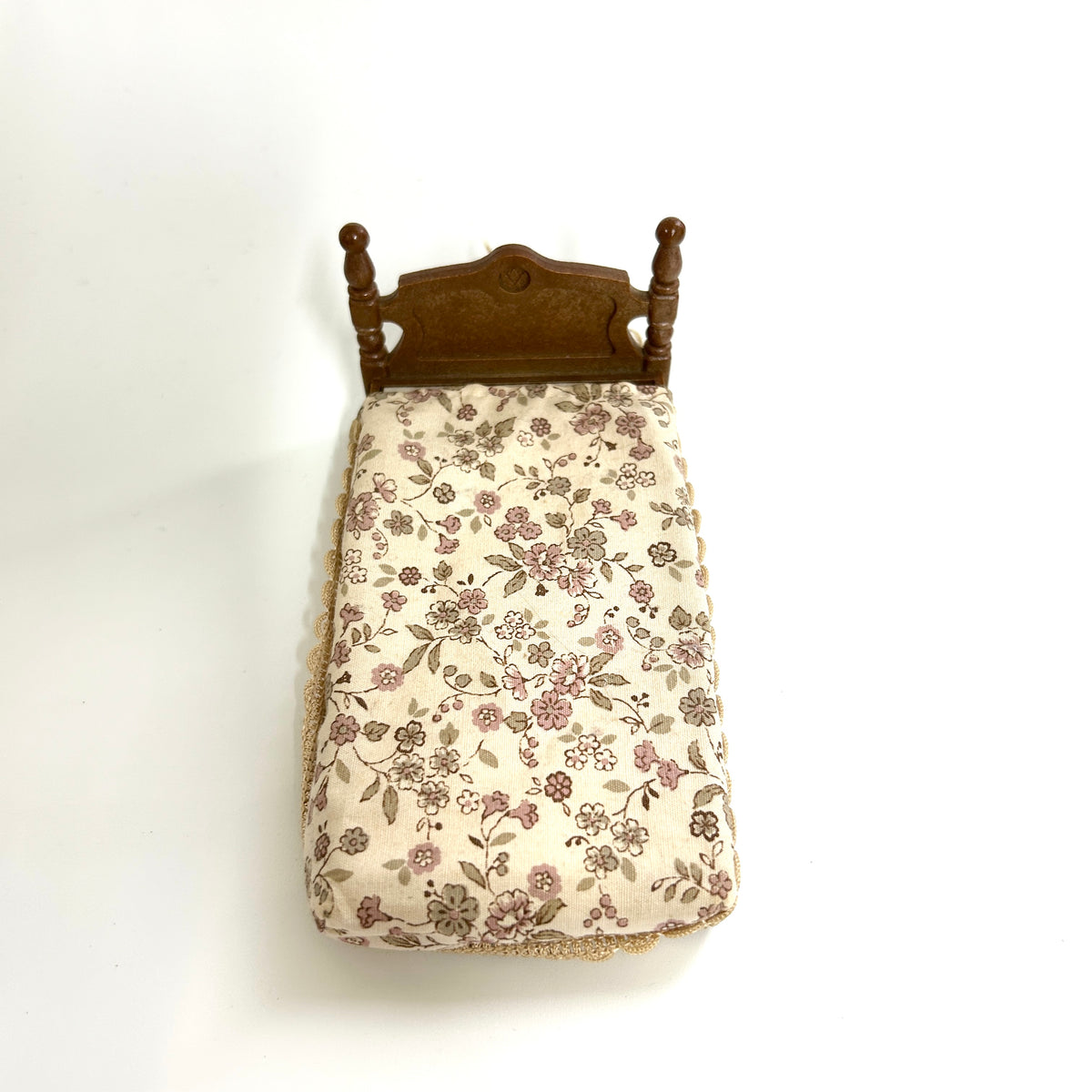 [used] Vintage Urban Life Sweet Bed Set 1987 A-06-550 Sylvanian Families Calico Critters