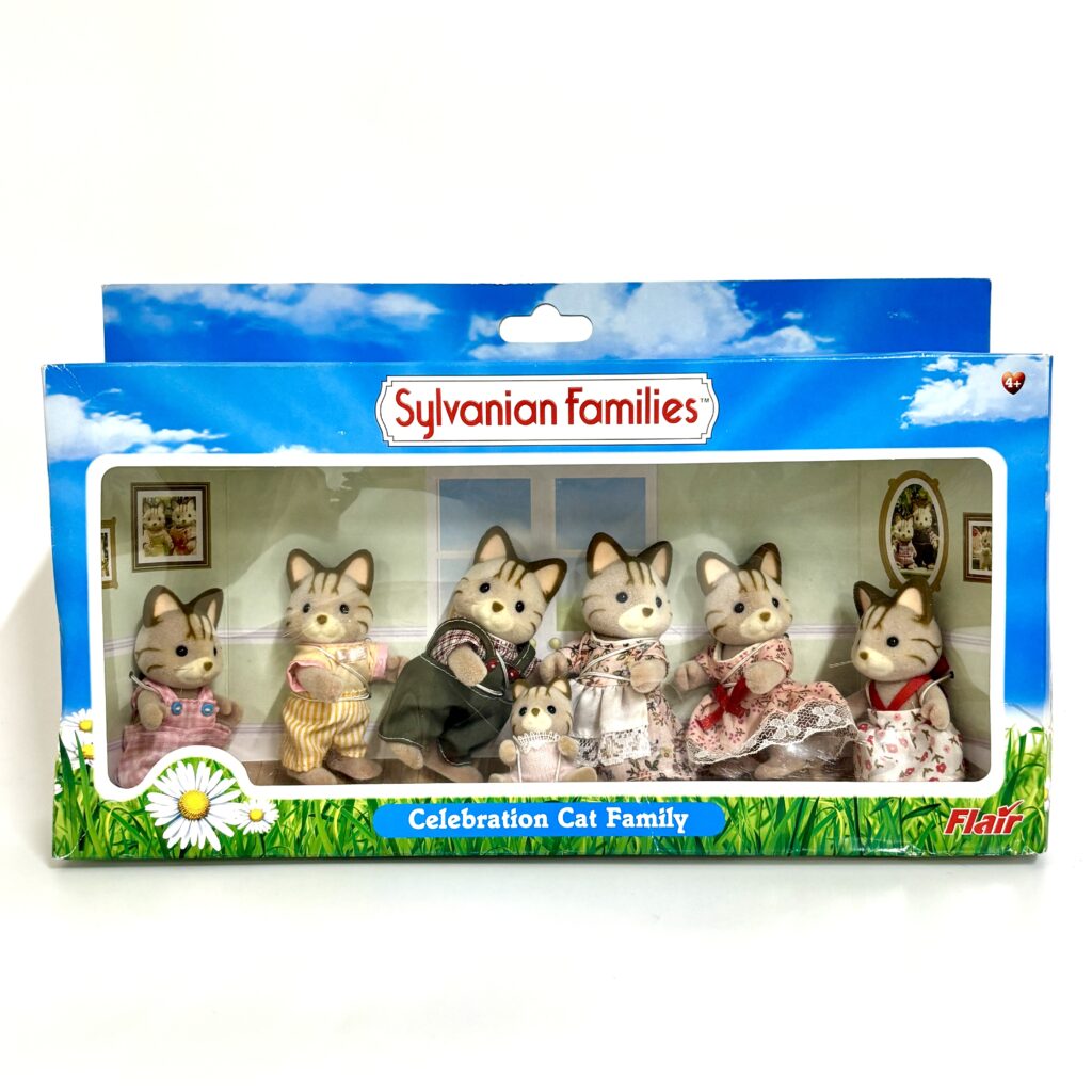 [used] Celebration Cat Family 4405 Sylvanian Families Calico Critters