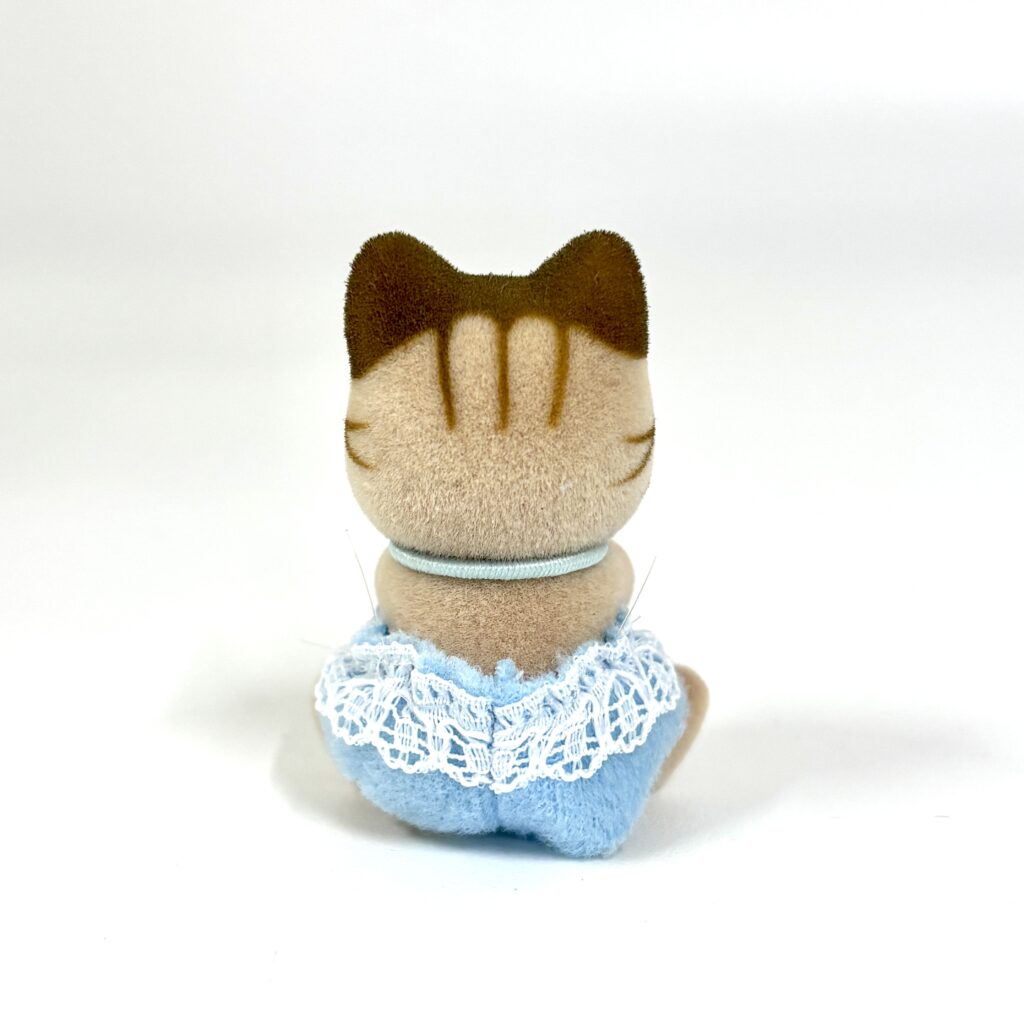 [used] Striped Cat Baby Sylvanian Families Calico Critters