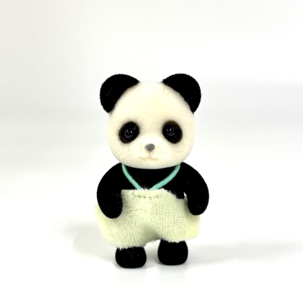 [used] Panda Baby Sylvanian Families Calico Critters