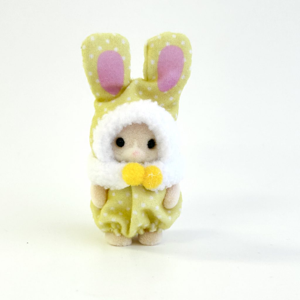 Déguisement de lapin coloré pour bébé Jaune Margaret Lapin 2025 Familles Sylvanian Calico Critters