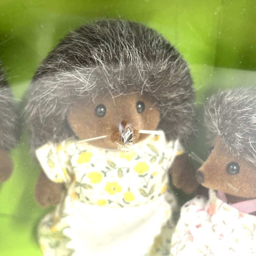 [used] Hedgehog Family Flair 4018F Sylvanian Families Calico Critters