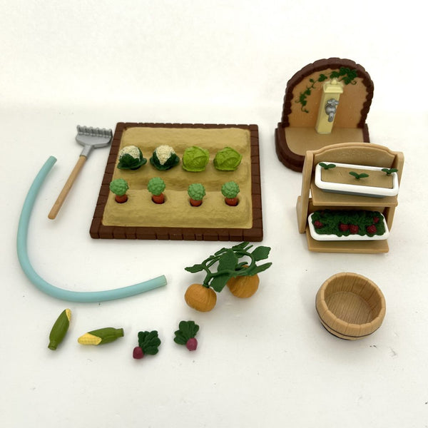 [Used] VEGETABLE GARDENING SET KA-616 Epoch Sylvanian Families