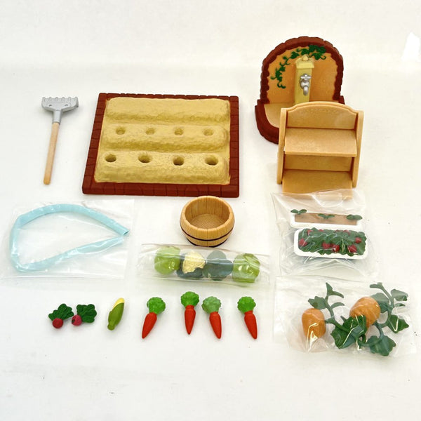 [Used] VEGETABLE GARDENING SET KA-616 Epoch Sylvanian Families