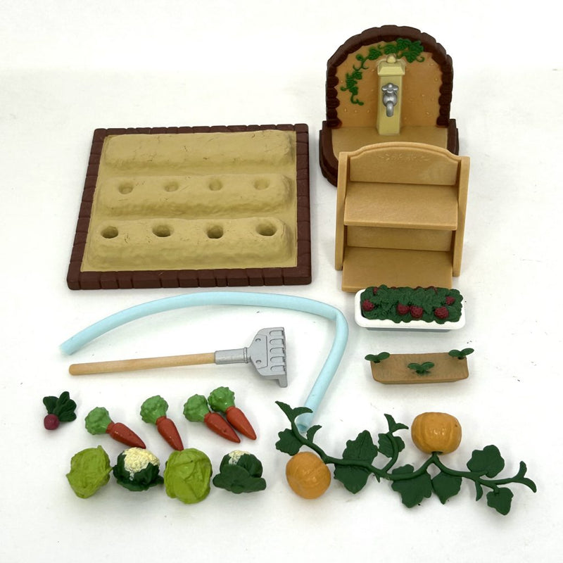 [Used] VEGETABLE GARDENING SET KA-616 Epoch Sylvanian Families