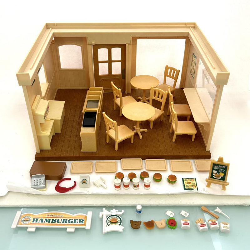 [Used] HAMBURGER RESTAURANT MI-66 Japan Sylvanian Families