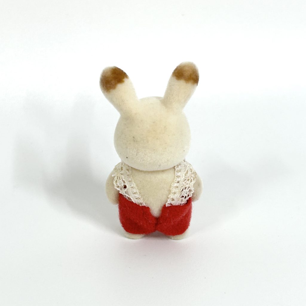 [used] Chocolate Rabbit Baby U-90 Sylvanian Families Calico Critters