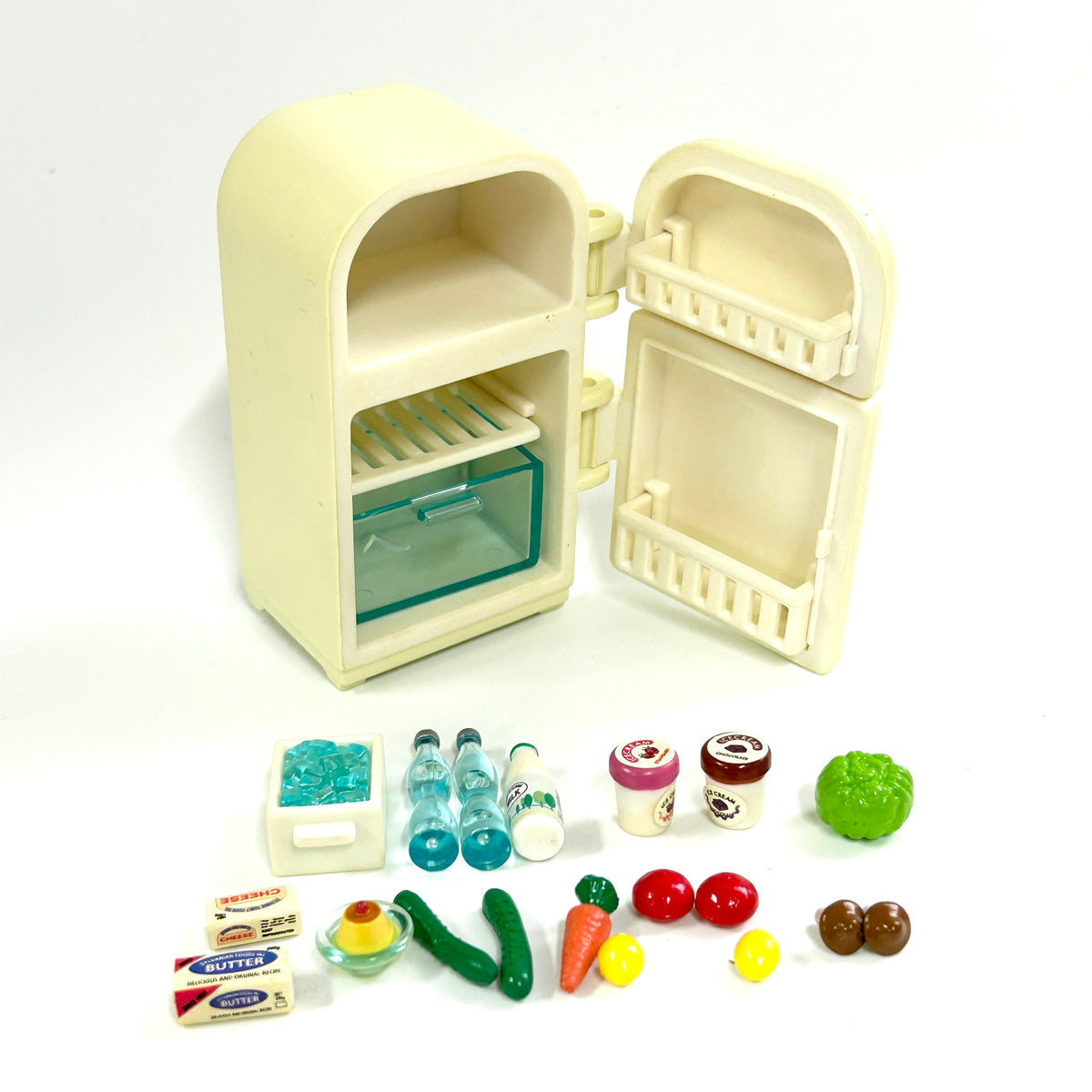 [used] Refrigerator Set KA-81 Sylvanian Families Calico Critters