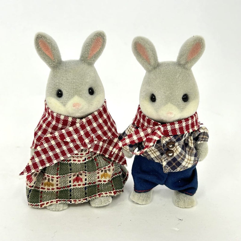 [Used] 15th Anniversary COTTONTAIL RABBIT GRANDPARENTS Japan Sylvanian Families