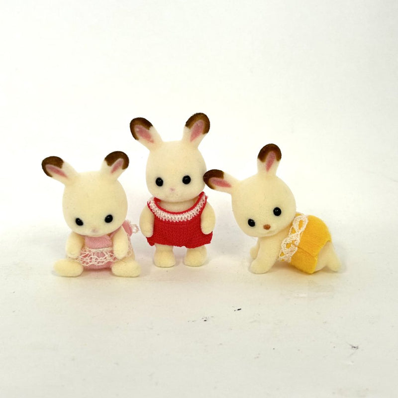 [Used] CHOCOLATE RABBIT BABIES Epoch Sylvanian Families