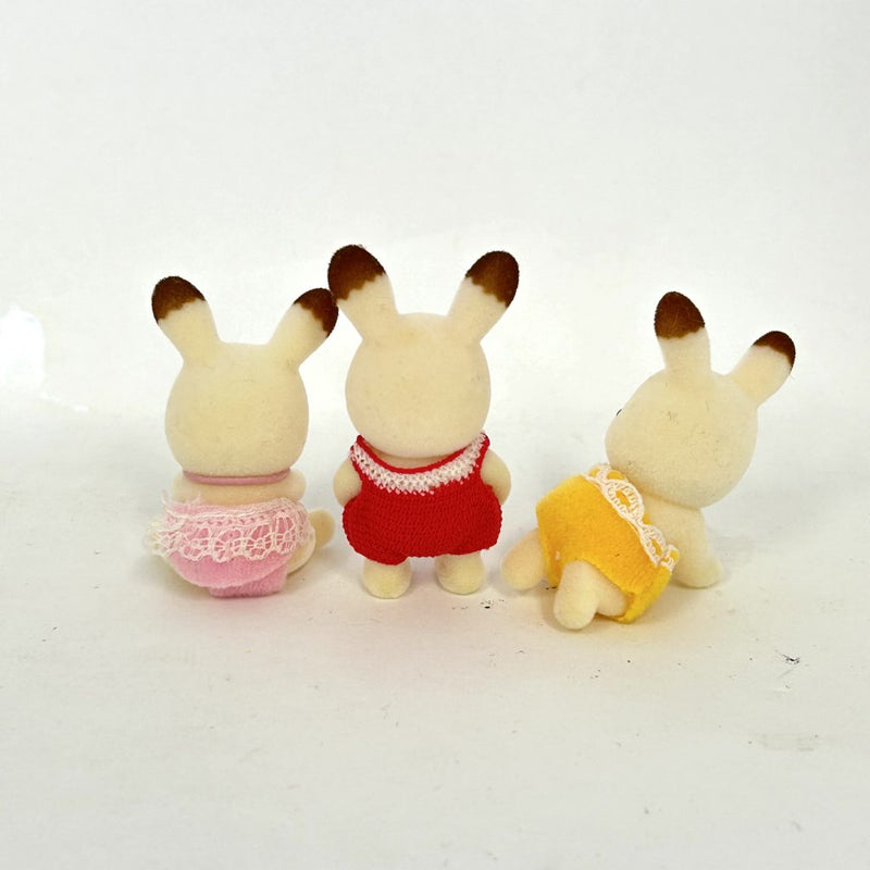 [Used] CHOCOLATE RABBIT BABIES Epoch Sylvanian Families