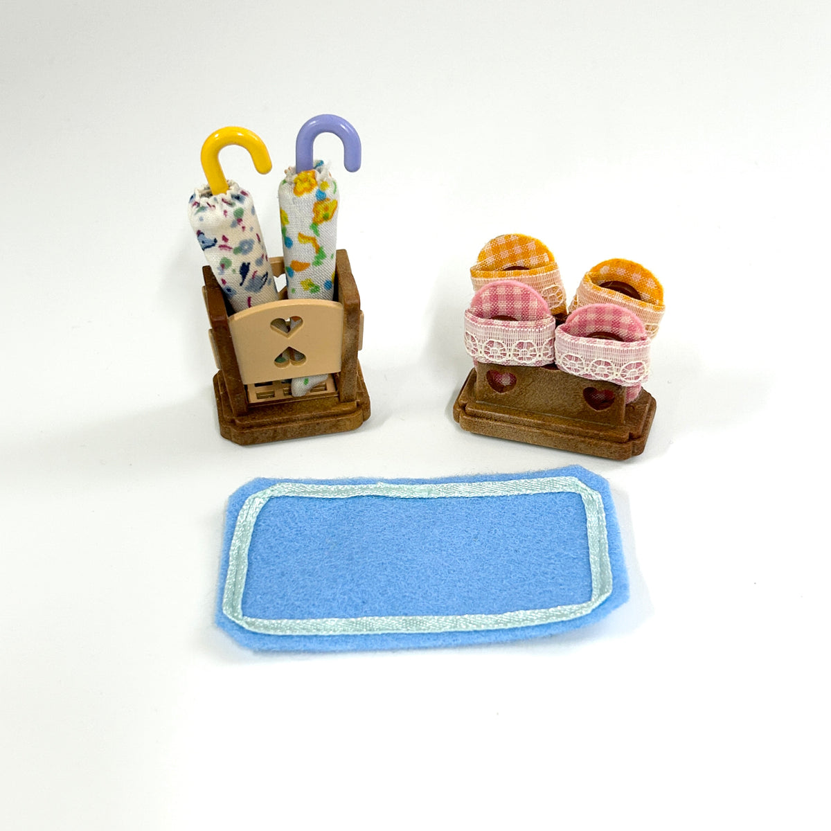 [used] Slippers Umbrella Stand Set KA-510 Sylvanian Families Calico Critters