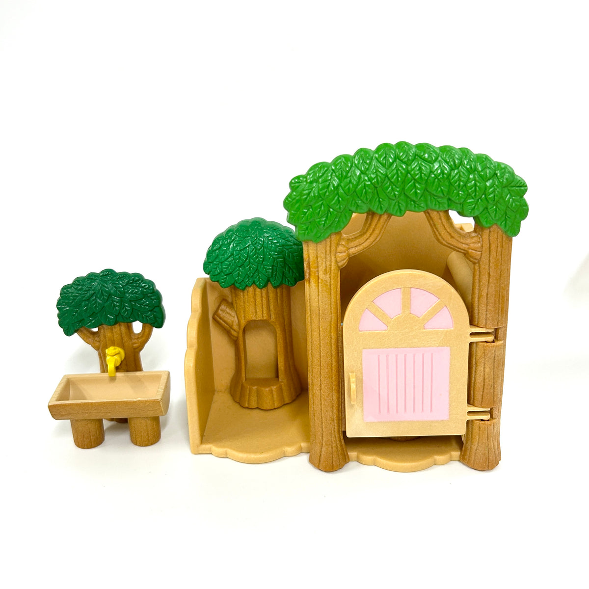 [used] Refleshing Toilet Set S-04 Sylvanian Families Calico Critters