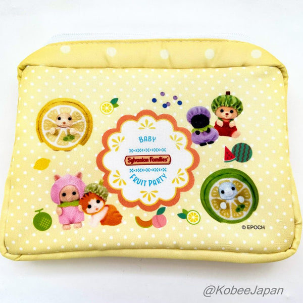 BABY FRUIT PARTY POUCH YELLOW Calico Clitters Epoch Japan Sylvanian Families