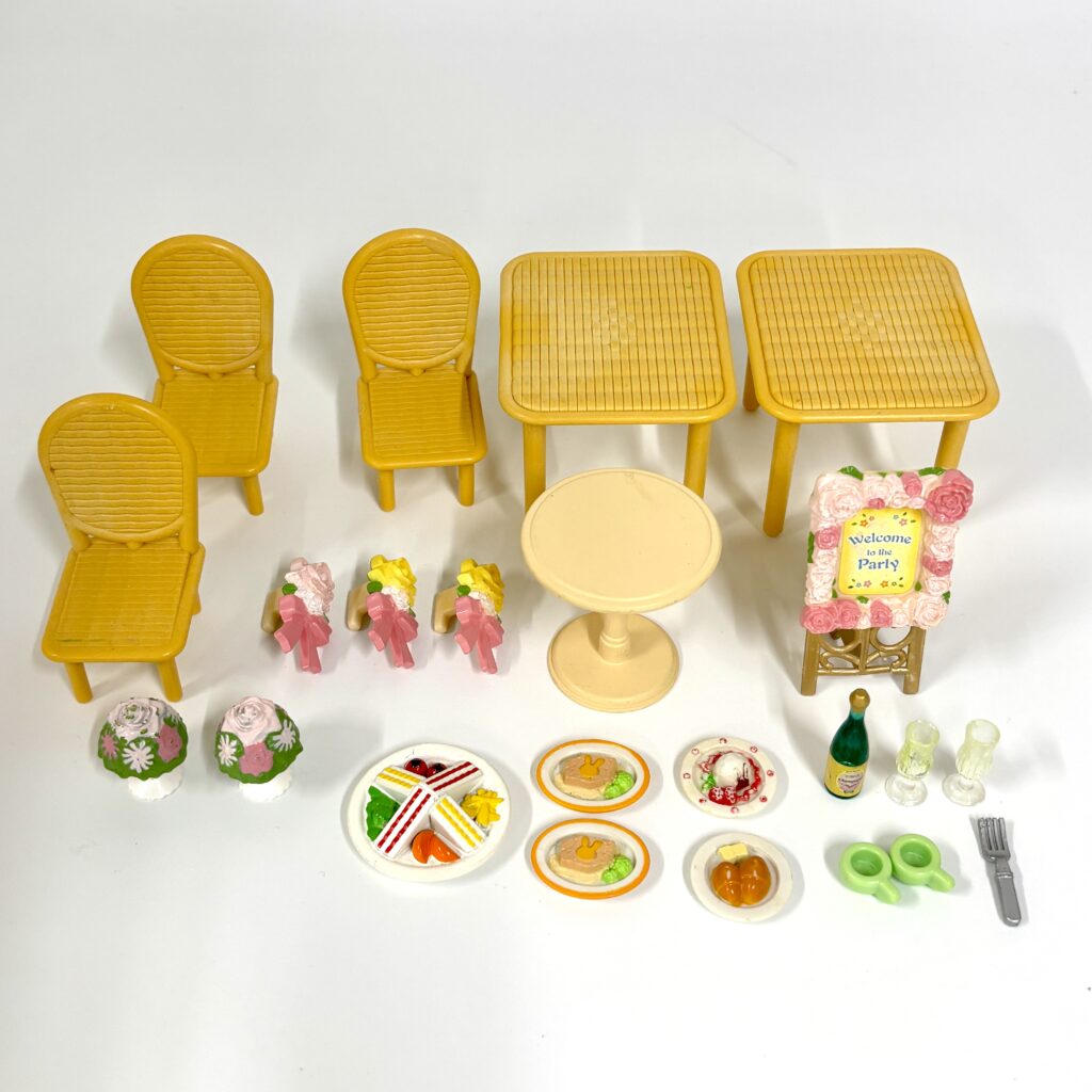 [used] Party Restaurant Set MI-65 Sylvanian Families Calico Critters