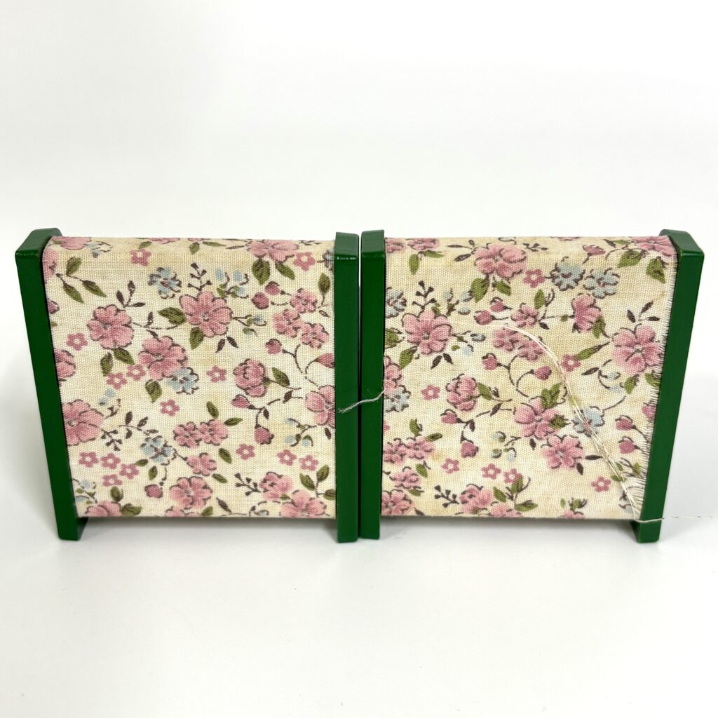 [used] Vintage Green Arm Chair Set Sylvanian Families Calico Critters