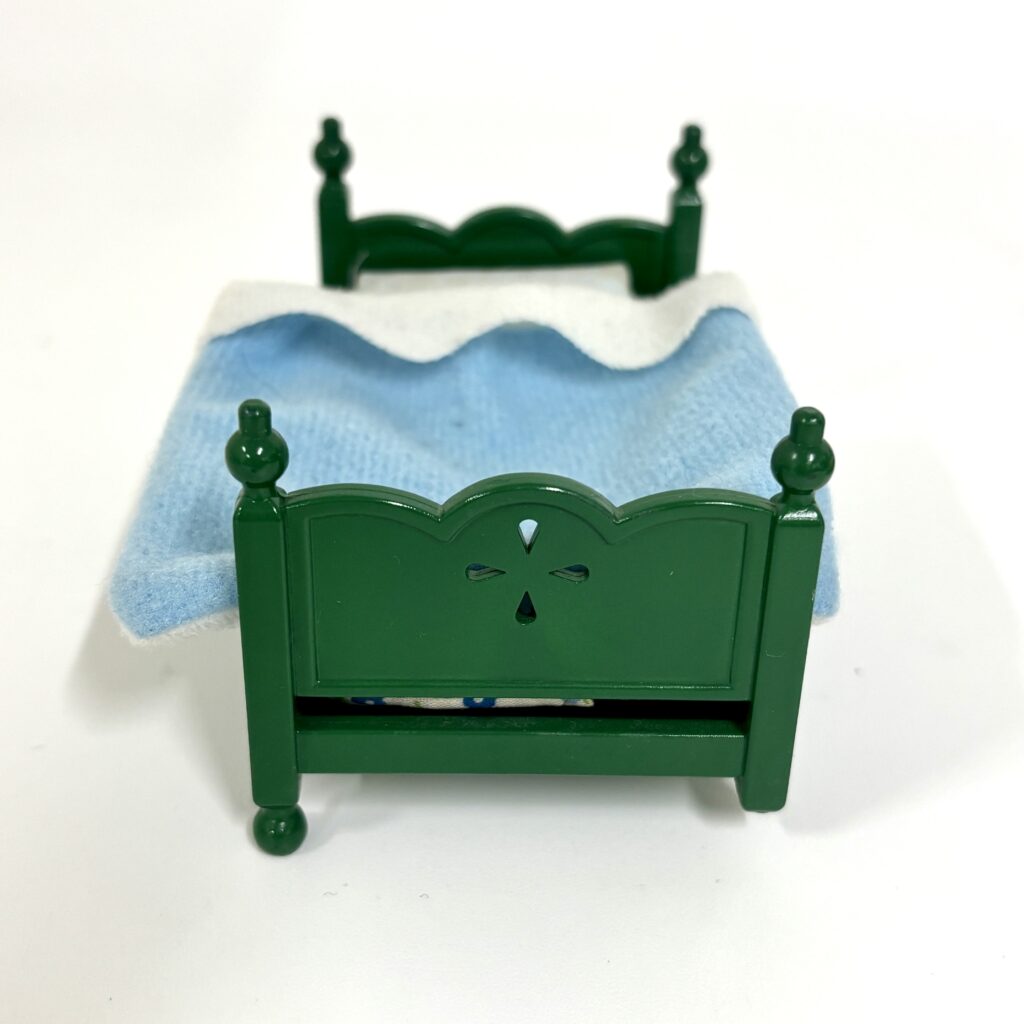 [used] Vintage Green Bunk Bed Sylvanian Families Calico Critters