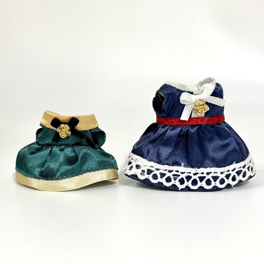 [used] Town Series Dress Up Set Blue Green TD-03 Sylvanian Families Calico Critters