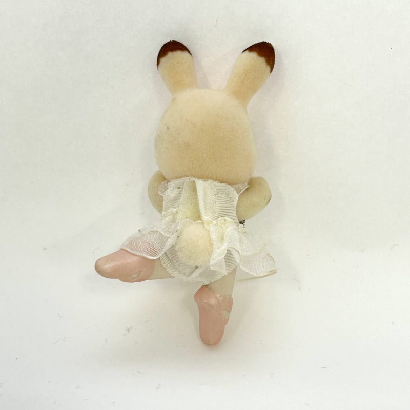 [Used] CHOCOLATE RABBIT GIRL BALLERINA Japan Sylvanian Families