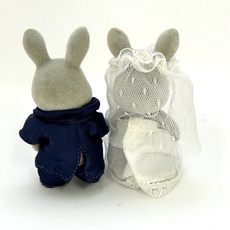 [Used] COTTONTAIL RABBIT WEDDING PAIR Japan Sylvanian Families