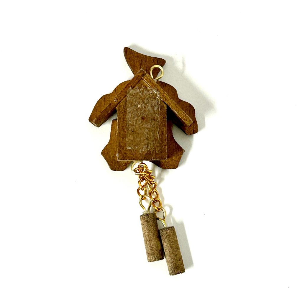 [used] Vintage Cuckoo Clock Sylvanian Families Calico Critters