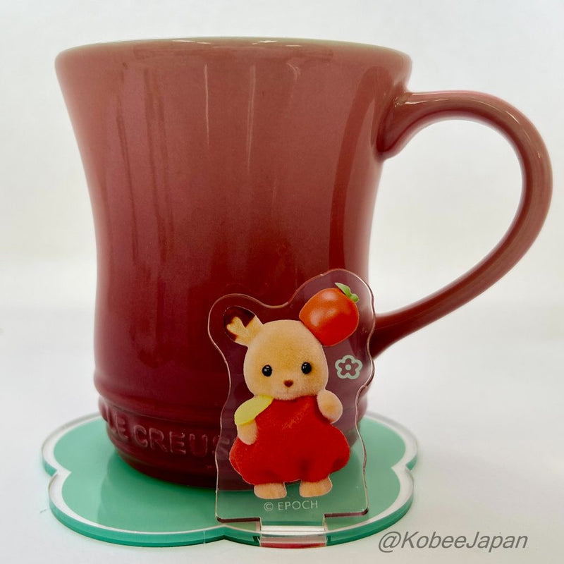 亚克力立式杯垫 鹿宝宝 Calico Clitters Epoch 日本 Sylvanian Families