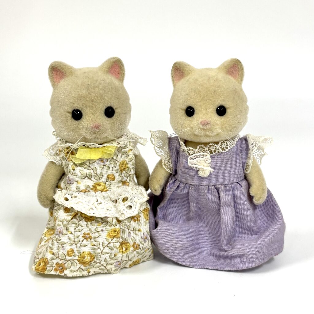 [used] Urban Life Cream Cat Mothers Sylvanian Families Calico Critters