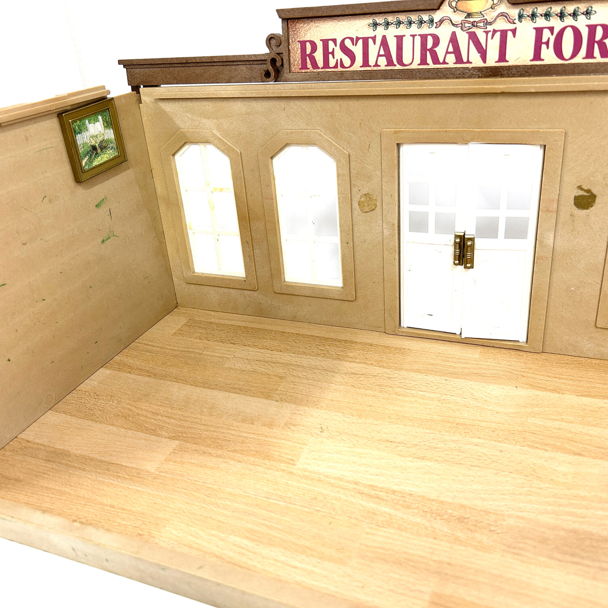 [used] Vintage Restaurant Forest 1993 HA-19 Sylvanian Families Calico Critters