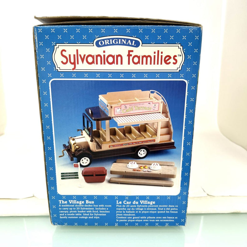 [Used] THE VILLAGE BUS 4907 Epoch 2000 AnniversaryRetired Rare Sylvanian Families