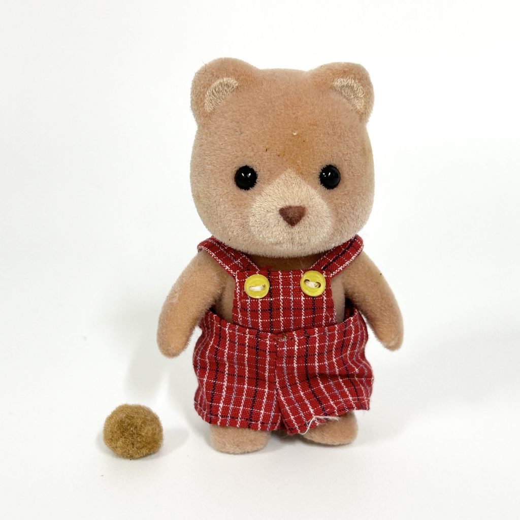 [used] Bear Boy KU-53 Sylvanian Families Calico Critters