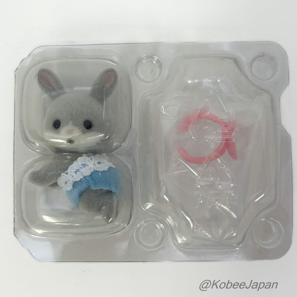 Baby Camping Series Cottontail Rabbit Baby With Scarf Sylvanian Families Calico Critters