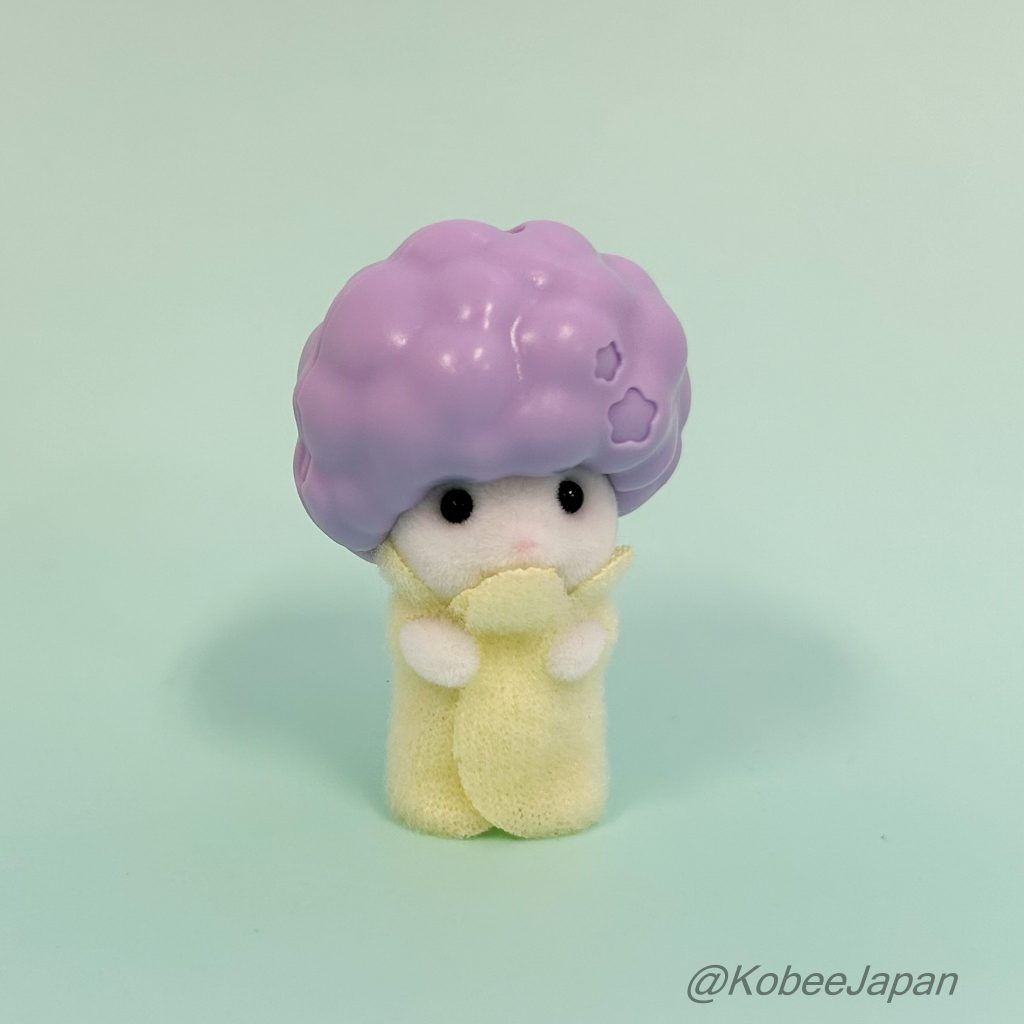 Baby Stylish Hair Series Smaller Marshmallow Mouse Baby 2022 Sylvanian Families Calico Critters