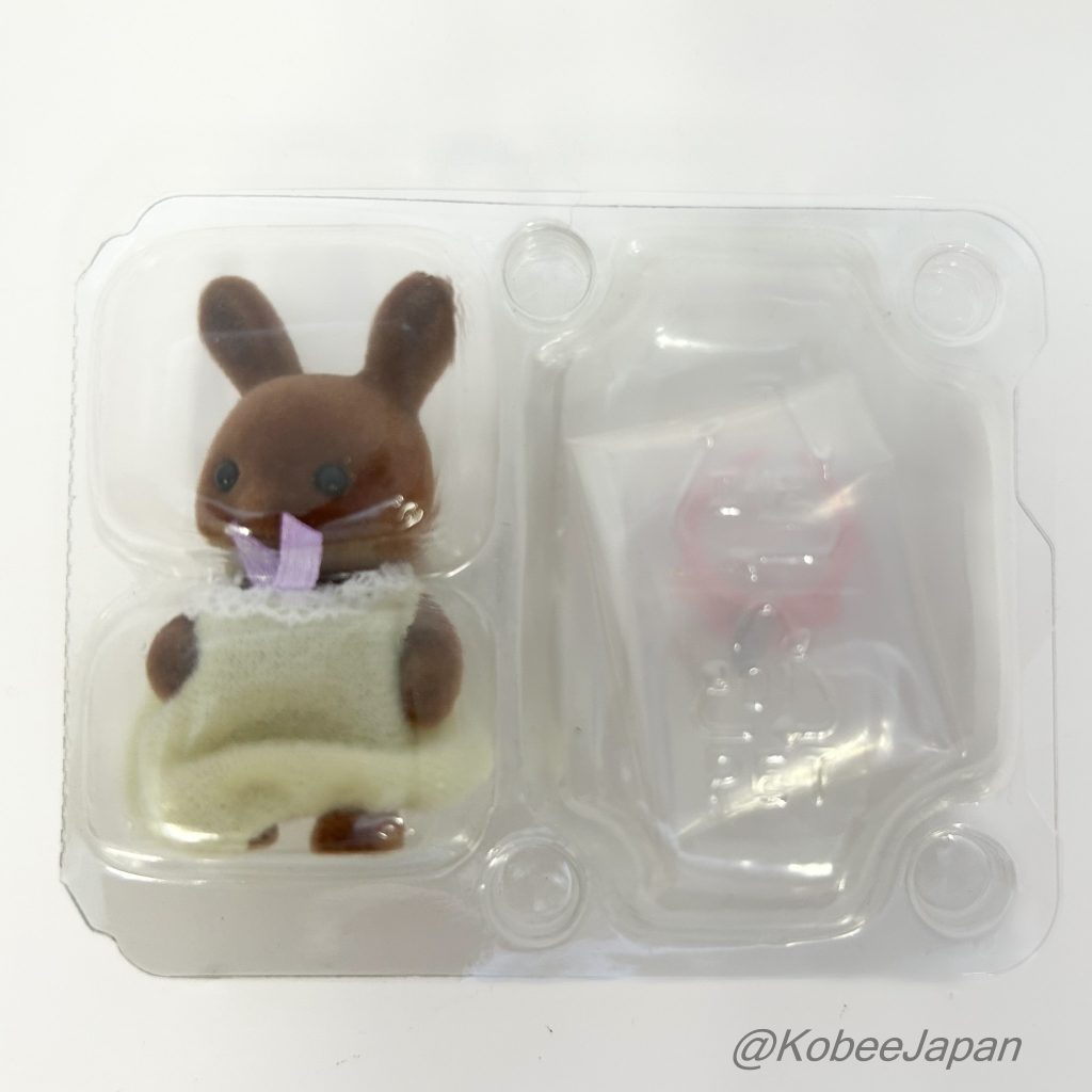 Baby Stylish Hair Series Brown Rabbit Baby 2022 Sylvanian Families Calico Critters