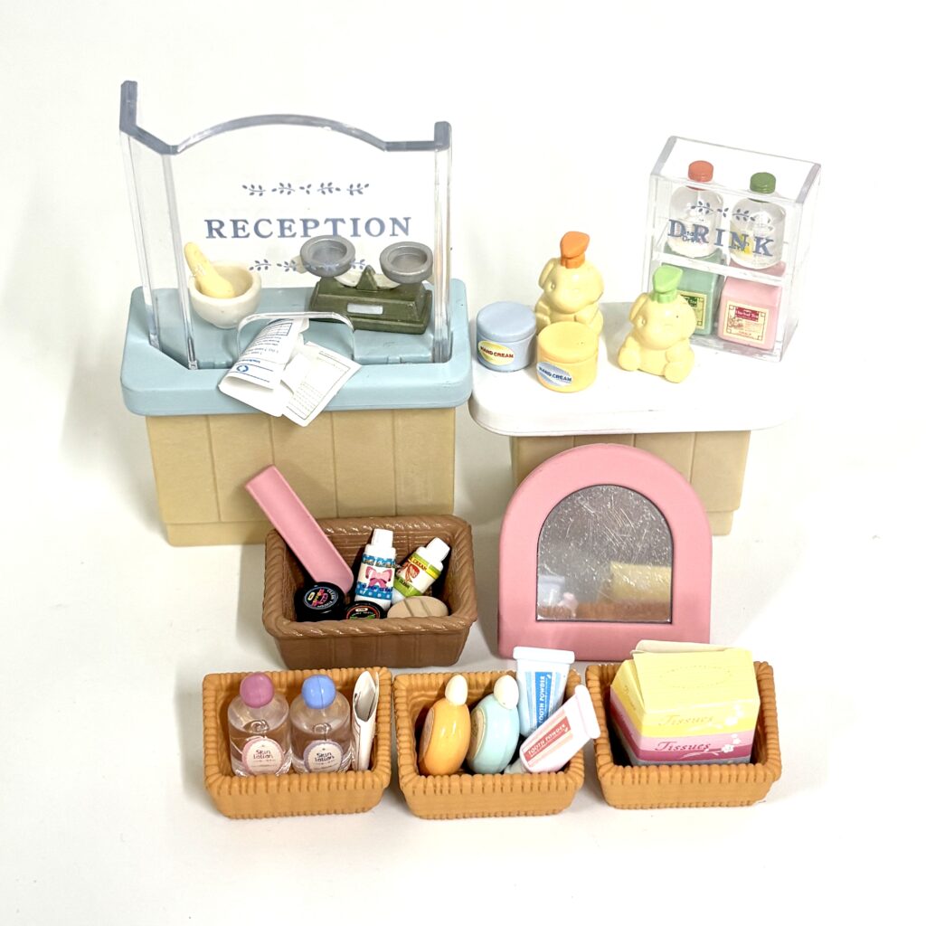 [used] Pharmacy Set 2003 H-11 Sylvanian Families Calico Critters
