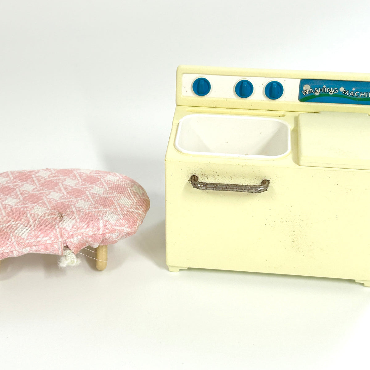 [used] Vintage Washing Machine Set 1997 KA-80 Sylvanian Families Calico Critters
