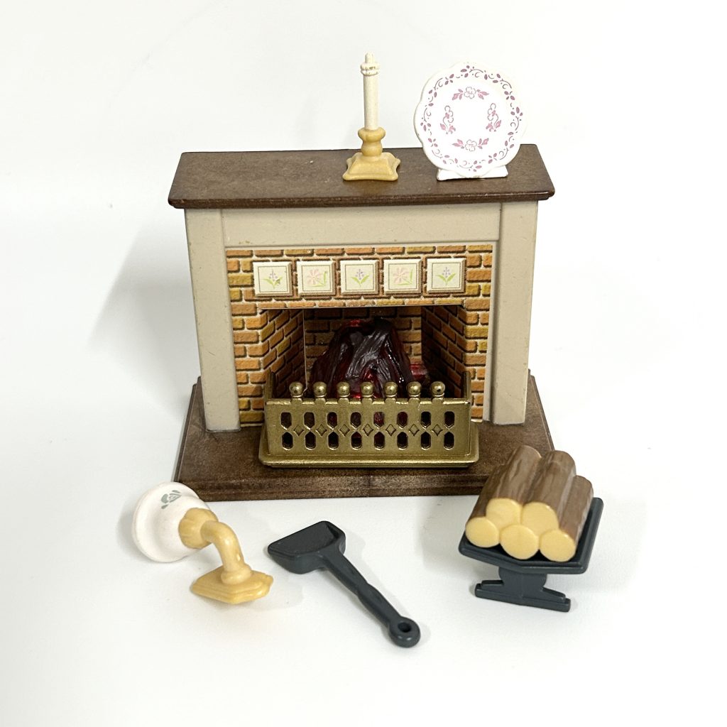 [used] Fireplace Set ka-505 Sylvanian Families Calico Critters