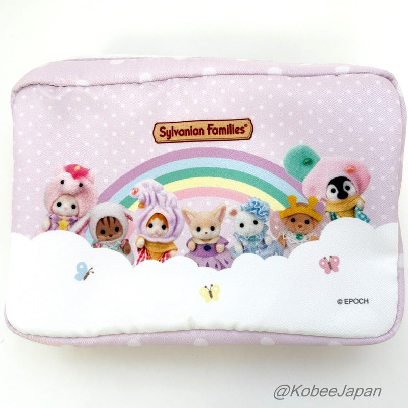 BABY POUCH PINK Calico Clitters Epoch Japan Sylvanian Families